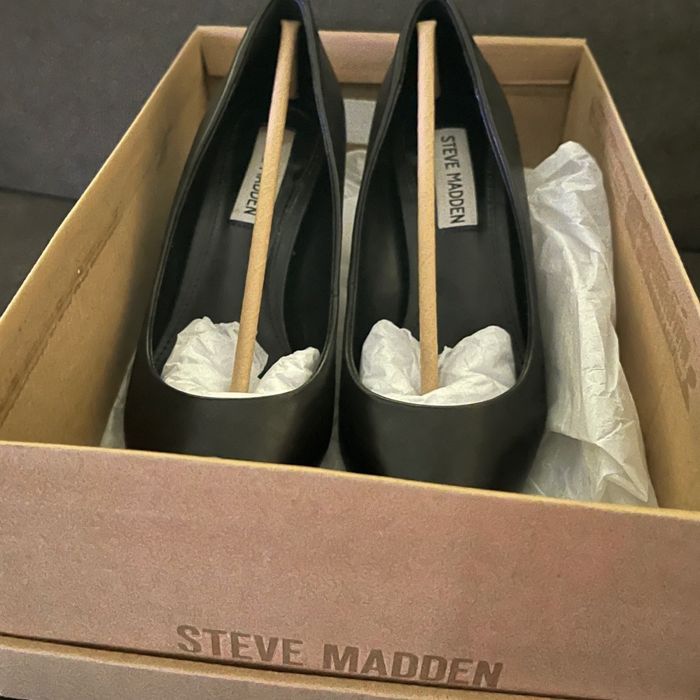 Steve Madden Black Heels